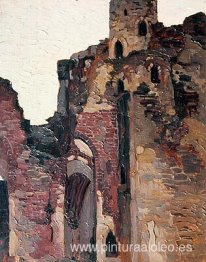 Wenden. Ruinas de capilla.