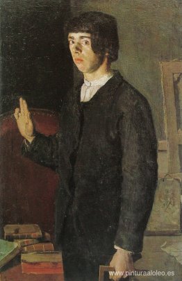 El estudiante (Autorretrato)