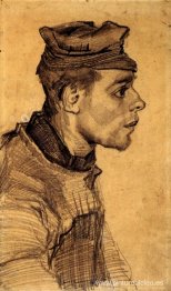 cabeza de un joven