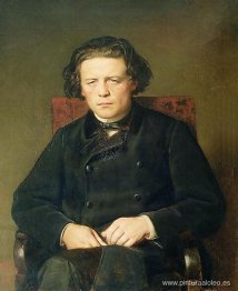 Retrato del compositor Anton Rubinstein