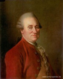 Retrato del director de Capella Mark Fedorovich Poltoratsky