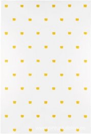 Impresiones de un pincel nº 50 repetidas a intervalos regulares