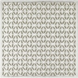 Relieve cuadrado con diagonales