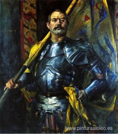 Autorretrato como abanderado