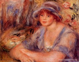 Andrée de azul (Andrée Heurschling)