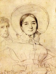 Madame Jean Auguste Dominique Ingres, nacida Madeleine Chapelle