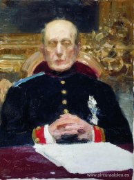 Retrato de Konstantin Petrovich Pobedonostsev