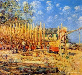 Construyendo una goleta, Provincetown