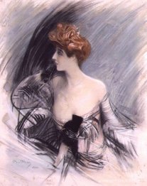 Retrato de Sara Bernhardt
