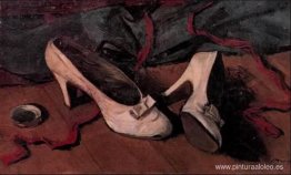 naturaleza muerta con zapatos