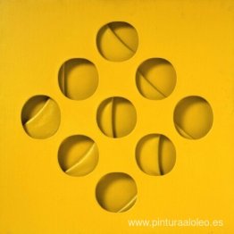 Interfaz curva amarilla