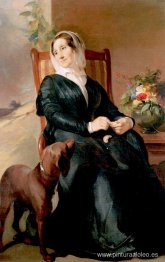 Sarah Sully y su perro, Ponto