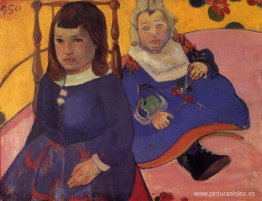 Retrato de dos niños (Paul y Jean Schuffneker)