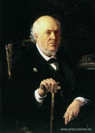 Un retrato de E. I. Makovsky