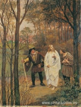 CHRISTUS Y DIE JÜNGER DE EMAÚS