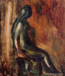 Estudio de una estatuilla de Maillol