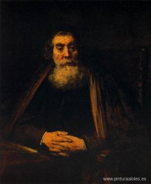 retrato de un anciano