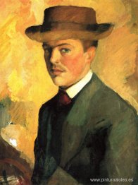 Autorretrato con sombrero