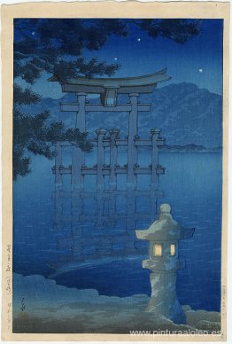 Noche estrellada, Miyajima