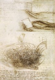 Estudios de agua pasando obstáculos y cayendo.