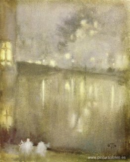Nocturno Gris y Dorado - Canal