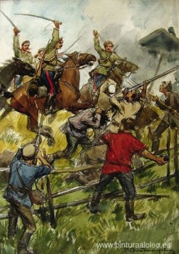 La revuelta de los campesinos en la finca del príncipe Shahovsko