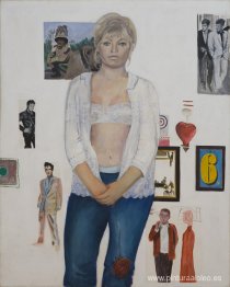 Celia Birtwell y algunos de sus héroes