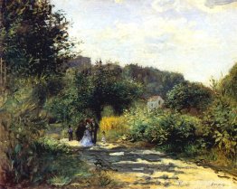 Un camino en Louveciennes