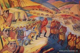 Marcha montañosa de unidades armenias