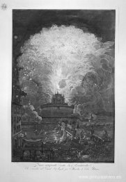 El molino de viento de Castel S. Angelo, diseño de L Despres