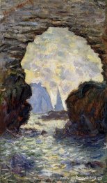 La Aguja de Roca vista a través de la Porte d'Aumont