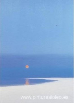 playa de noche