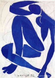 Desnudo Azul IV