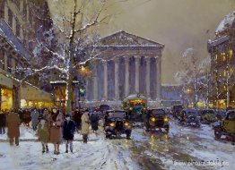 Rue Royale Madeleine, Invierno