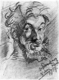 Viejo Fauno (autorretrato)