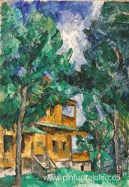 Kuntsevo. Cabaña amarilla.