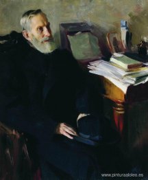 Retrato de Stjepan Nikolsky, tío del artista