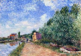 Camino de sirga del canal de Loing
