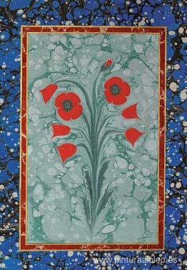 Marmoleado floral