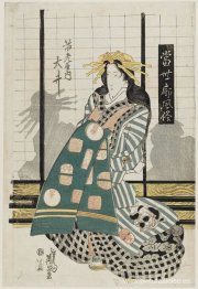 Ôi de Ebiya, de la serie Modern Customs of the Pleasure Quarters