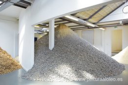 Escombros de construcción del espacio central de TENT, TENT Rott