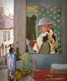 Autorretrato listo para empezar, 6 de octubre de 1917