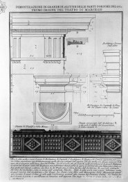 Las antigüedades romanas, t. 4, Lámina XXXV. Gran Vista de algun