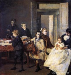 Los hijos de Francois van Rysselberghe