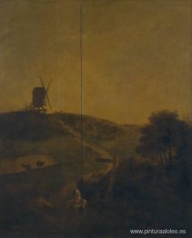Un molino de viento cerca de Norwich