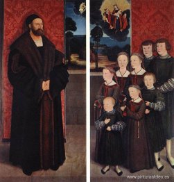 Retrato de Conrad Rehlinger y sus hijos