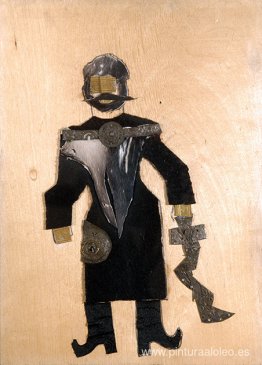 El boceto de la película "El color de la granada". "Cazador"