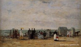 escena de playa