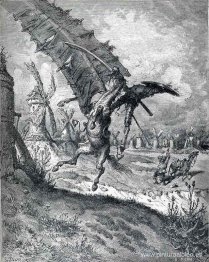 La aventura con los molinos de viento