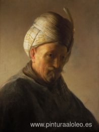 Viejo con turbante